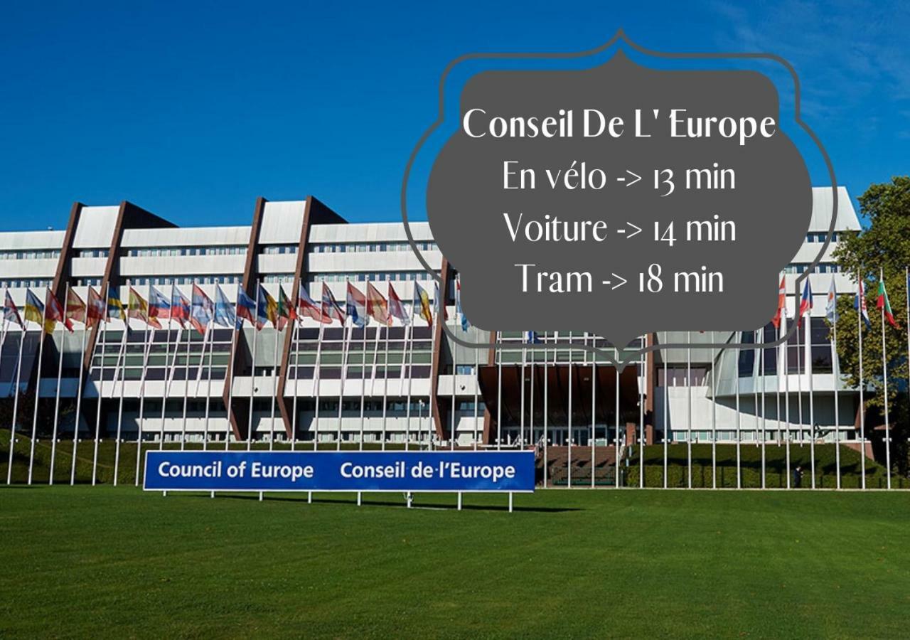 ☆ Charmant 2 Pieces, Calme & Lumineux - Centre Ville ☆ Strasbourg Ngoại thất bức ảnh
